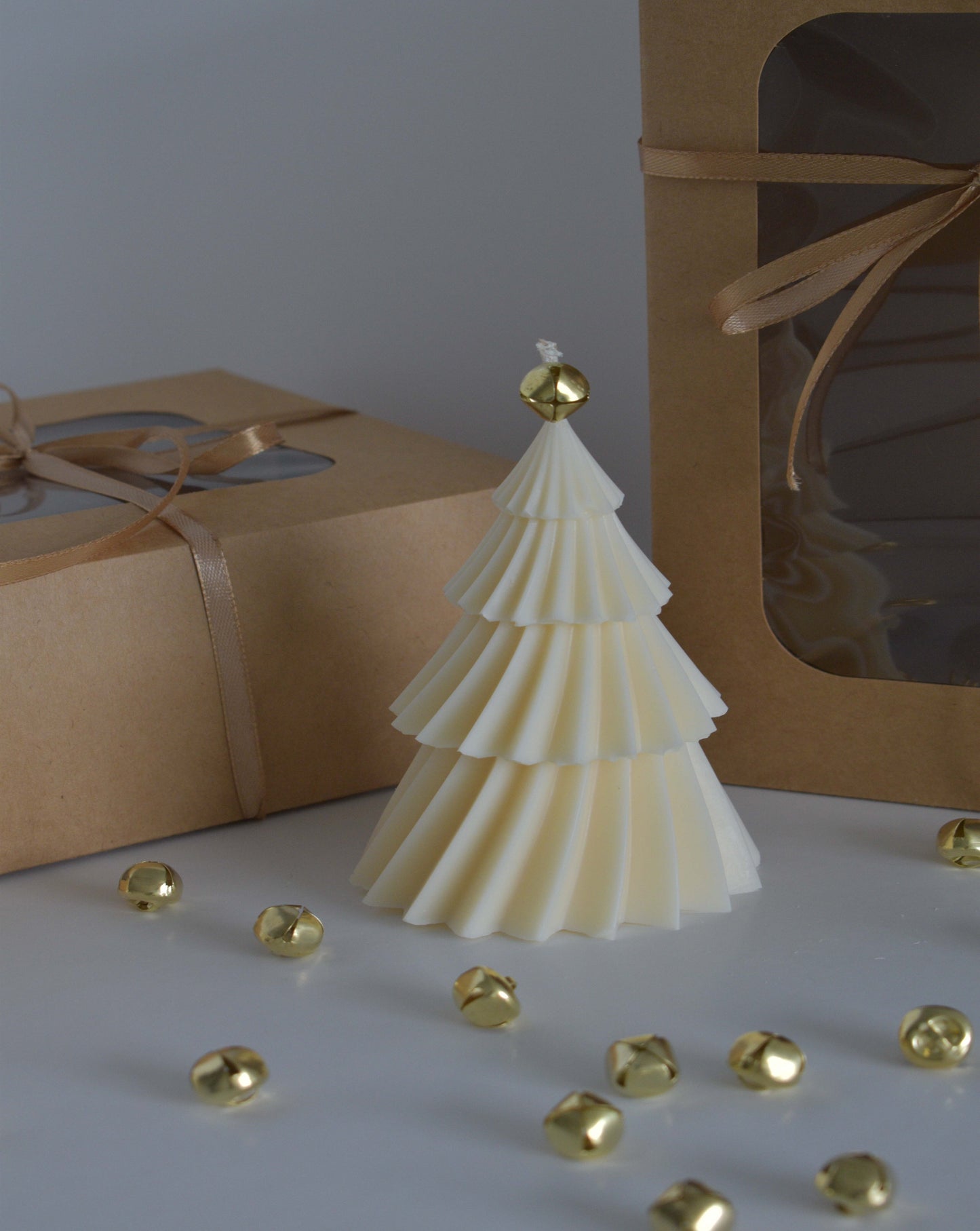 Scroll Christmas Tree Soy Wax Candle