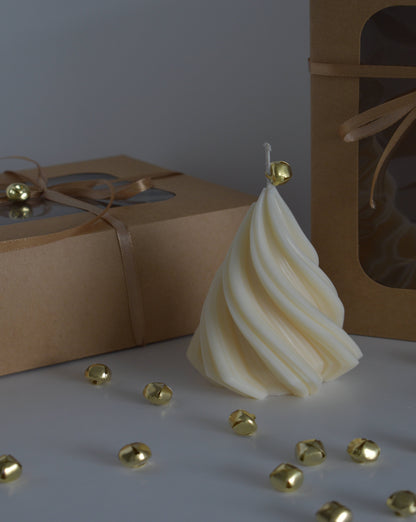 Spiral Christmas Tree Soy Wax Candle