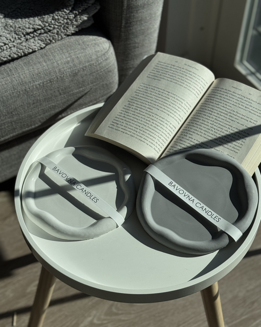 Elegant Round Concrete Tray – Modern, Durable, and Versatile Home Décor