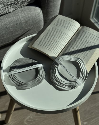 Elegant Small Round Concrete Tray – Modern, Durable, and Versatile Home Décor