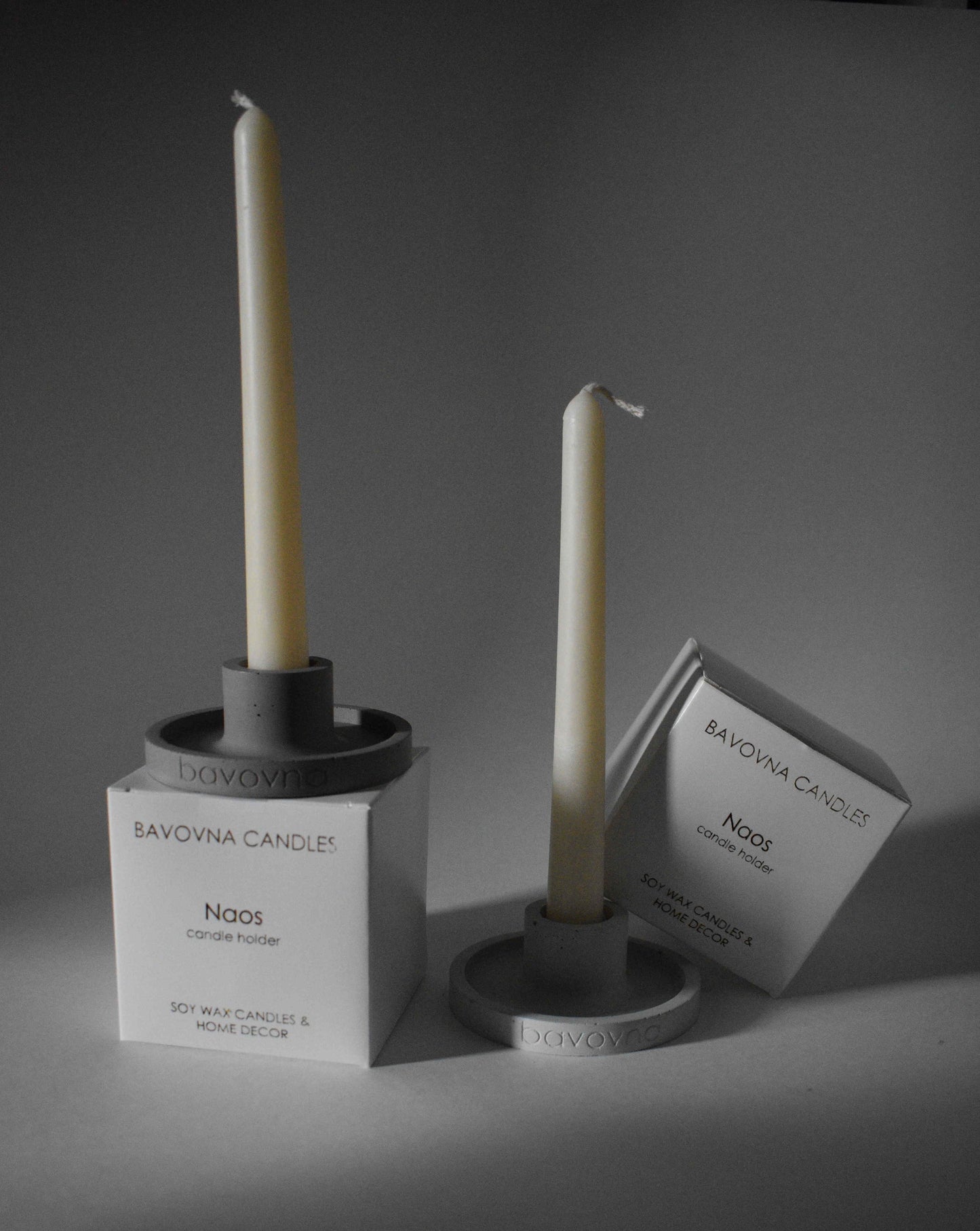 Luxury Candle Kit: Handmade Soy Wax Candles Paired with Elegant Holders