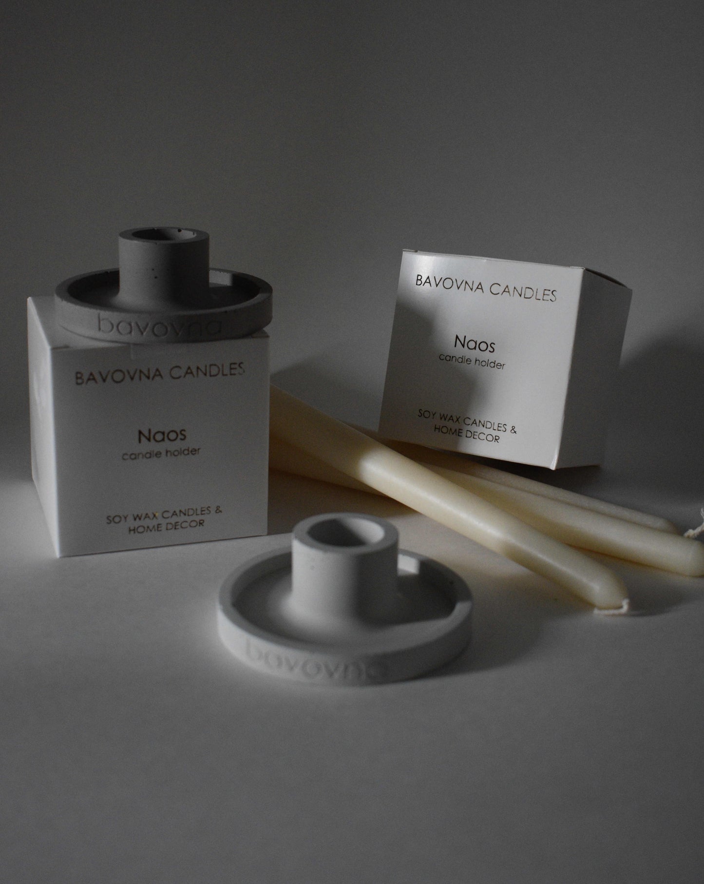 Luxury Candle Kit: Handmade Soy Wax Candles Paired with Elegant Holders